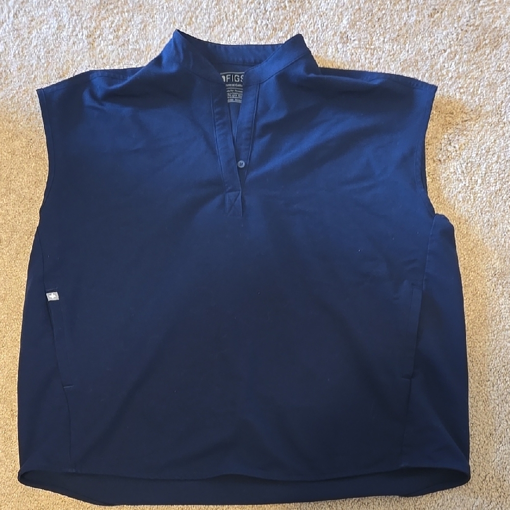 Figs Large Rafael Scrub Top EUC